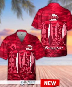 Coors Light Surfing Hawaiian Shirt
