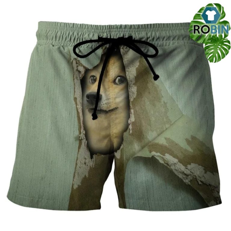 Corgi Swim Trunks