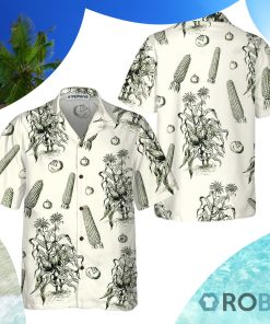 Corn Harvest Corn Hawaiian Shirt Vintage Corn Shirt Corn Harvest Corn Hawaiian Shirt Vintage Corn Shirt