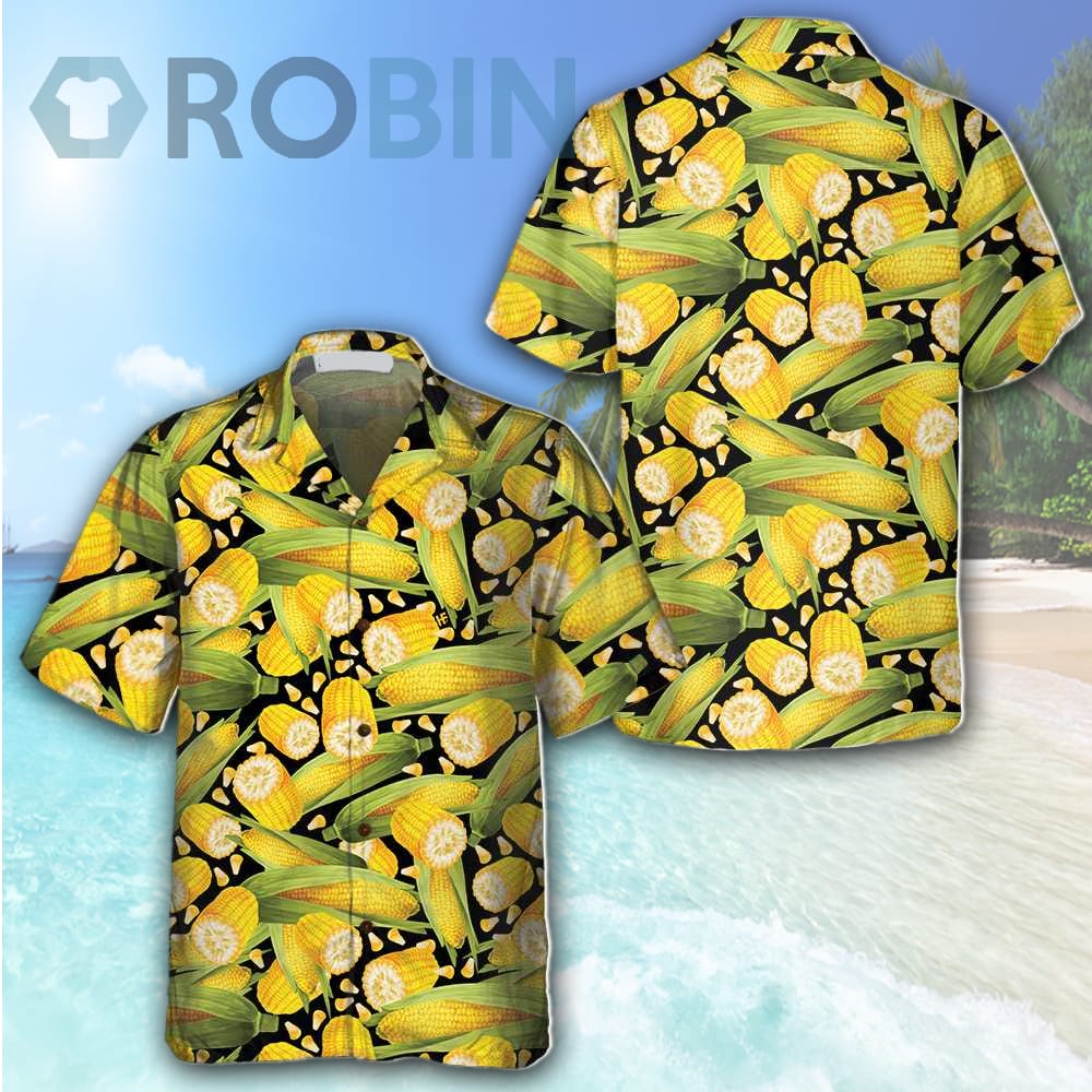 Corn Harvest Hawaiian Shirt Corn Shirts - RobinPlaceFabrics