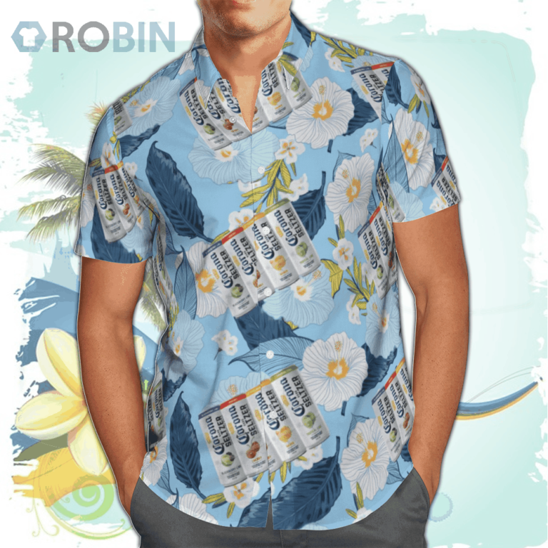 Corona Hard Seltzer Hawaiian Shirts Beach Short Hawaii shirt