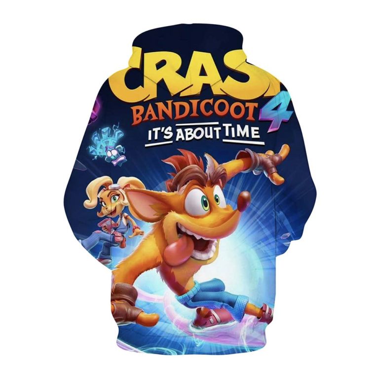 Crash Bandicoot Hoodie Shirt Hooded RB6763