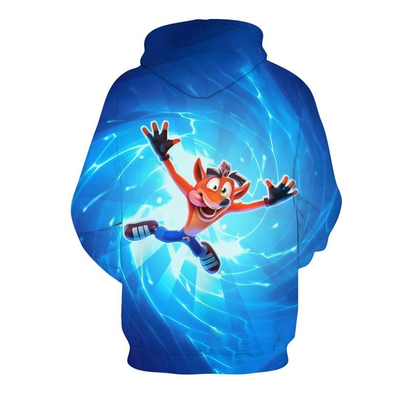Crash Bandicoot Hoodie Shirt Hooded RB8302