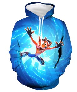 Crash Bandicoot Hoodie Shirt Hooded RB8302