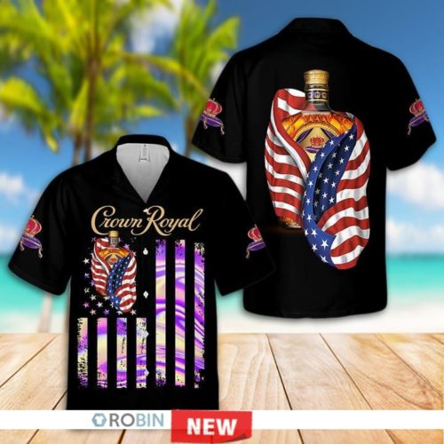 Crown Royal American Flag Hawaiian Shirt Robinplacefabrics Reviews Crown Royal American Flag Hawaiian Shirt Robinplacefabrics Reviews