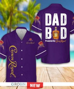 Crown Royal Dad Bod Hawaiian Shirt