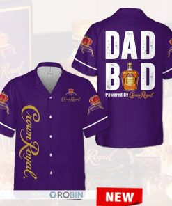Crown Royal Dad Bod Hawaiian Shirt