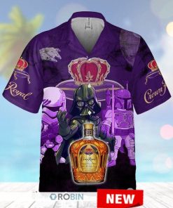 Crown Royal Darth Vader Boba Fett Stormtrooper Hawaiian Shirt