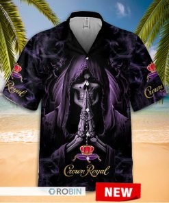 Crown Royal Death Prayer Hawaiian Shirt
