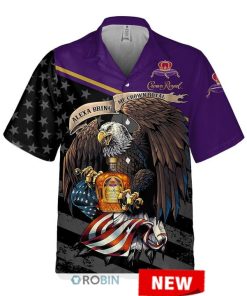 Crown Royal Eagle Hawaiian Shirt