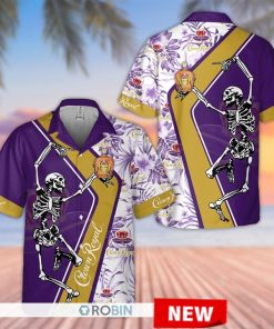 Crown Royal Skeleton Hawaiian Shirt