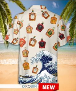 Crown Royal The Great Wave off Kanagawa Hawaiian Shirt