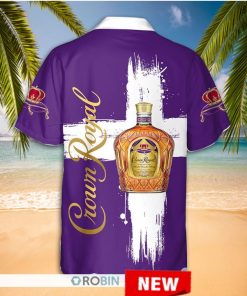 Crown Royal White Cross Hawaiian Shirt
