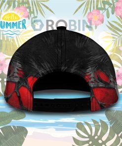 Custom Name Georgia Bulldogs Skull Torn Fabric Classic Baseball Cap Hat