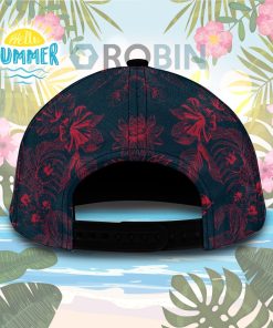 Custom Name Houston Texans Tropical Hawaiian Classic Baseball Cap Hat