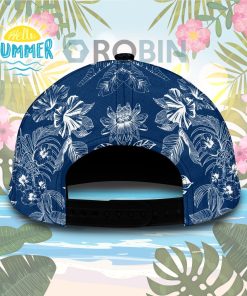 Custom Name Indianapolis Colts Tropical Hawaiian Classic Baseball Cap Hat