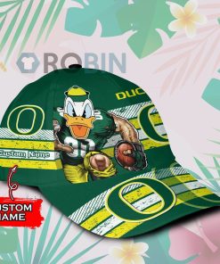 Custome Name Oregon Ducks Mascot Vintage Design Classic Baseball Cap Hat