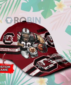 Custome Name South Carolina Gamecocks Mascot Vintage Design Classic Baseball Cap Hat