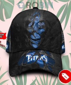 Custome Name Tennessee Titans Skull Torn Fabric Classic Baseball Cap Hat Custome Name Tennessee Titans Skull Torn Fabric Classic Baseball Cap Hat