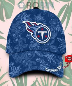 Custome Name Tennessee Titans Tropical Hawaiian Classic Baseball Cap Hat Custome Name Tennessee Titans Tropical Hawaiian Classic Baseball Cap Hat