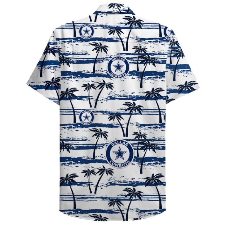 Dallas Cowboys Hawaii Shirt and Beach Shorts Flip Flops