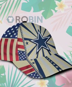 Dallas Cowboys Retro Vintage Design Hawaiian Summer Classic Baseball Cap Hat