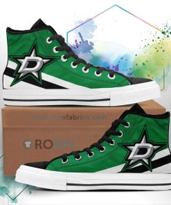 Dallas Stars High Top Shoes Custom Sneakers