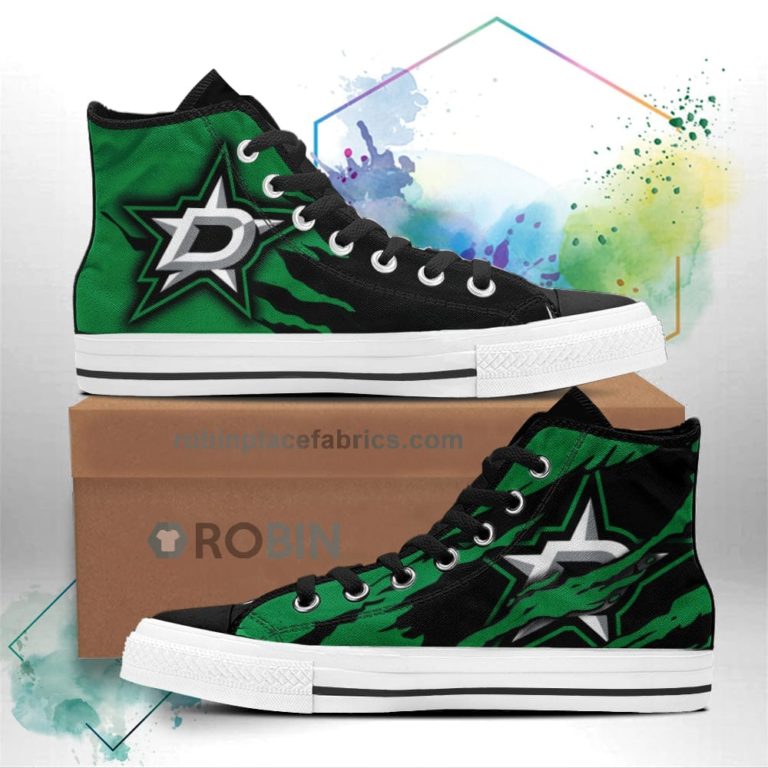 Dallas Stars Shoes Custom High Top Sneakers