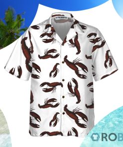 Dark Lobster Hawaiian Shirt