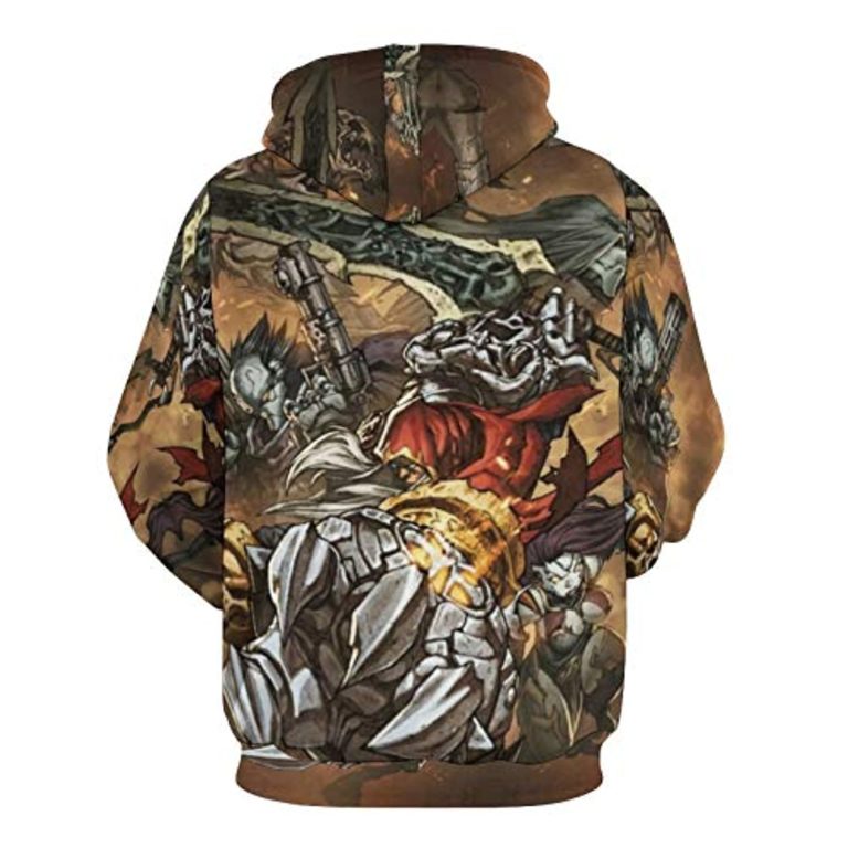 Darksiders Hoodie Shirts – Death 3D Print Hooded