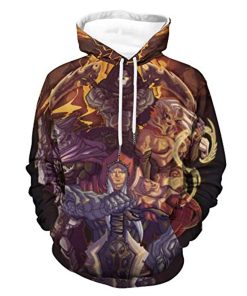 Darksiders Hoodie Shirts – Death 3D Print Hooded RB8897