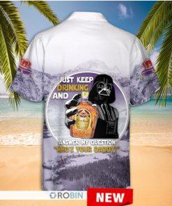 Darth Vader Just Keep Drinking Crown Royal Hawaiian Shirt