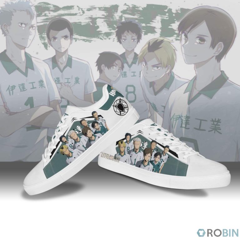 Date Tech Skateboard Shoes Custom Haikyuu Anime Sneakers