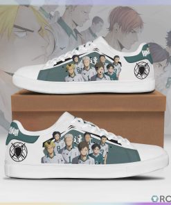 Date Tech Skateboard Shoes Custom Haikyuu Anime Sneakers