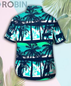 Deer Hunting Palme Tropical Hawaii Shirt & Shorts