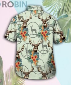 Deer Hunting Tropical Hawaii Shirt & Shorts