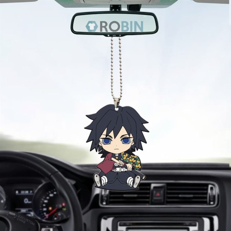 Demon Slayer Giyu Tomioka Acrylic Car Ornament