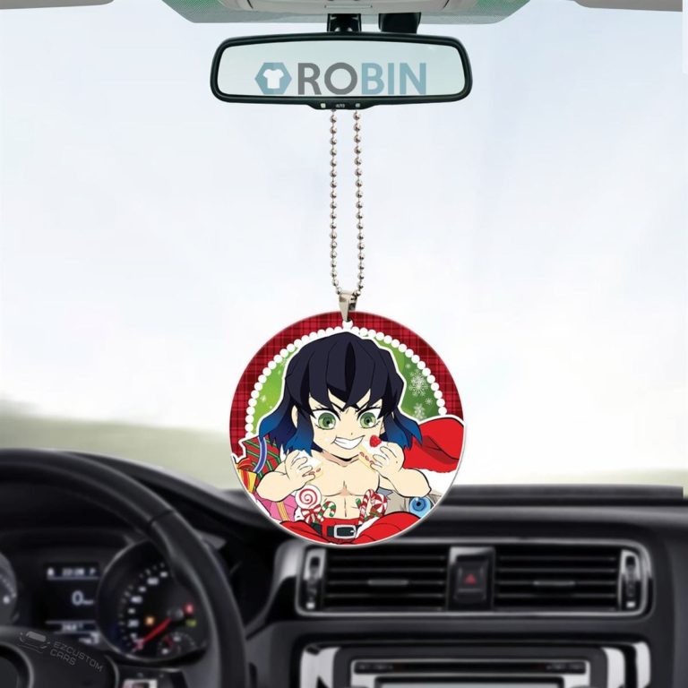 Demon Slayer Hashibira Christmas Acrylic Car Ornament