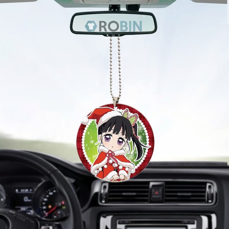 Demon Slayer Kanao Tsuyuri Christmas Acrylic Car Ornament