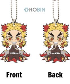 Demon Slayer Kyojuro Rengoku Acrylic Car Ornament