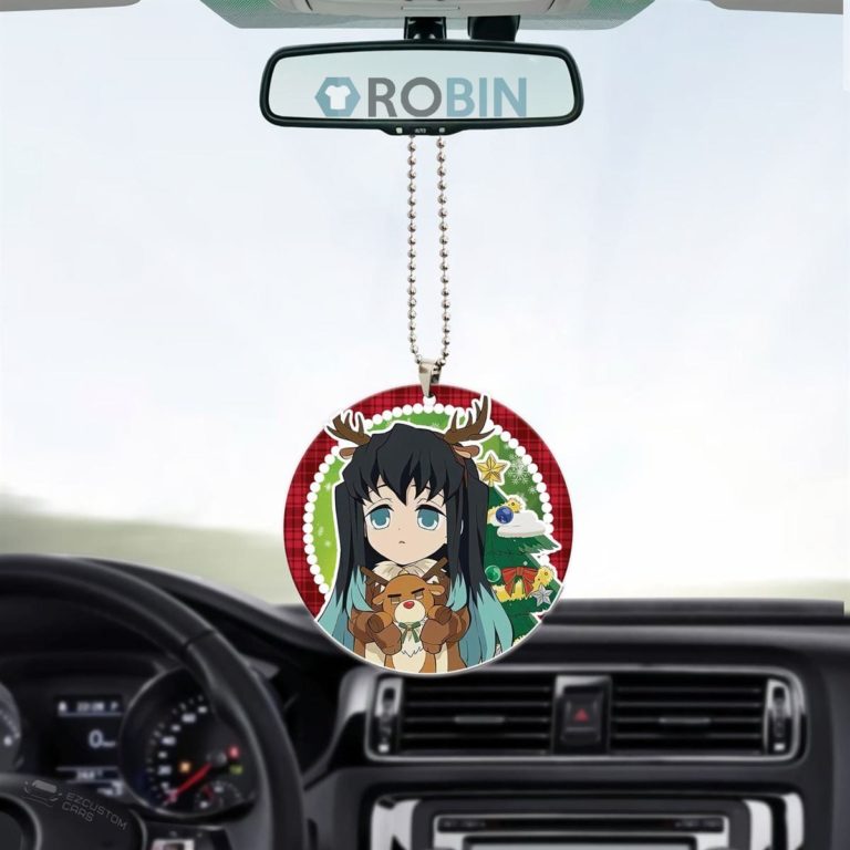 Demon Slayer Muichiro Tokito Christmas Acrylic Car Ornament