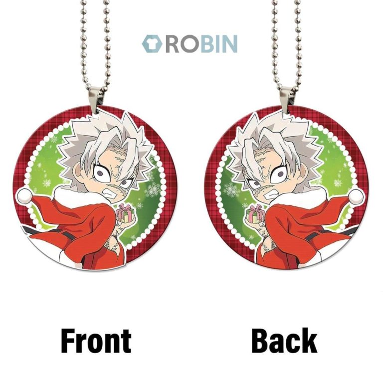 Demon Slayer Sanemi Shinazugawa Christmas Acrylic Car Ornament