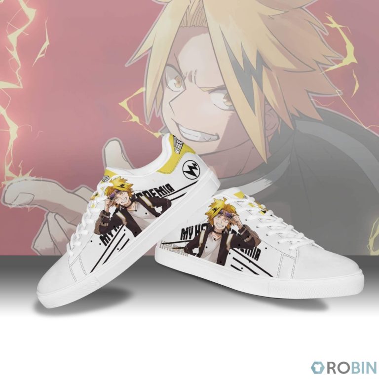 Denki Kaminari Casual Sneakers Custom My Hero Academia Anime Shoes