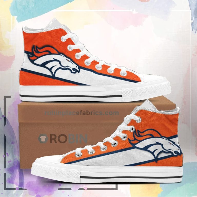 Denver Broncos Custom Sneakers