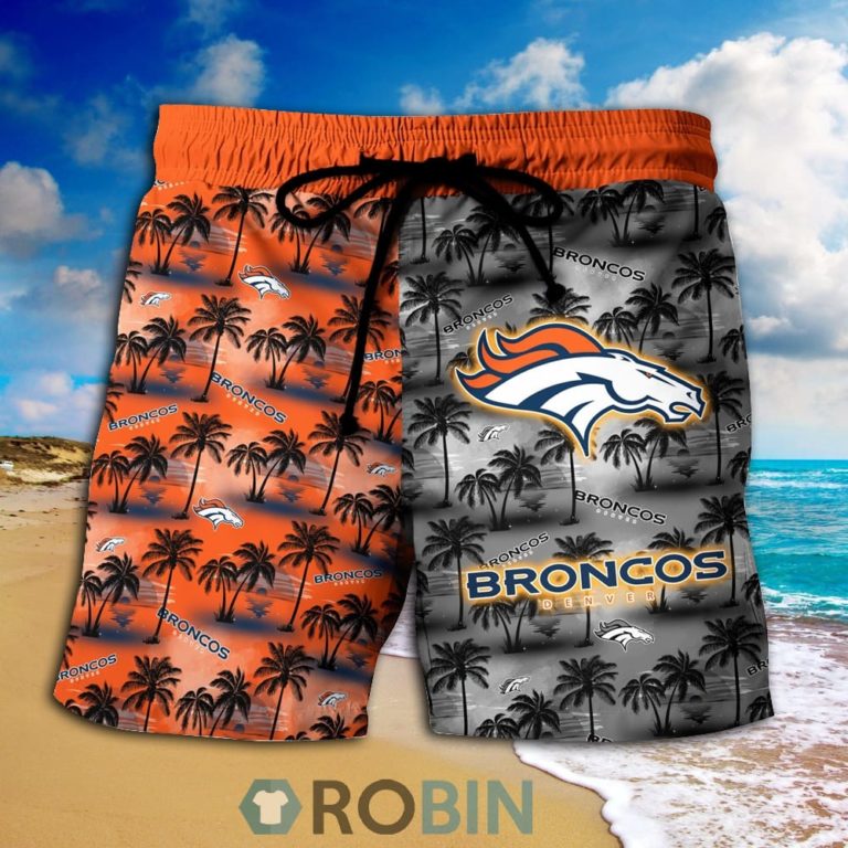 Denver Broncos Nfl Hawaiian Shirts And Shorts