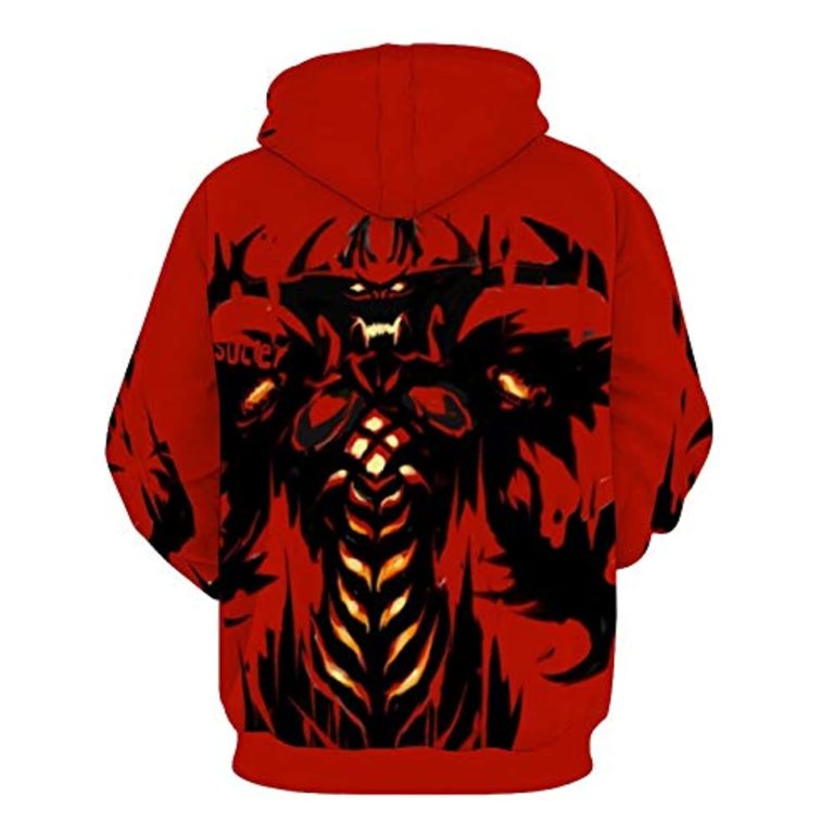 Diablo Hoodie Shirts - Diablo 3 Book Of Cain 3d Print Hooded 