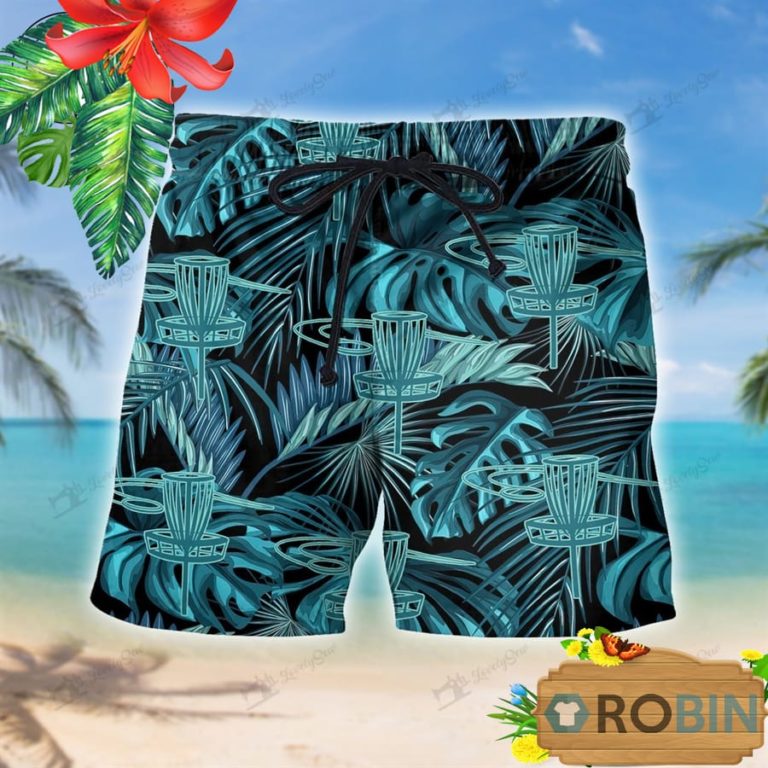 Disc Golf Hawaii Shirt & Shorts RobinPlaceFabrics
