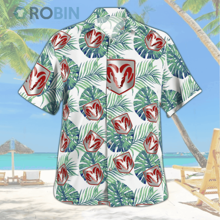 Dodge logo 3D dandy comfortable Hawaiian Shirts Beach Short