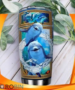 Dolphin Family Love Tumbler