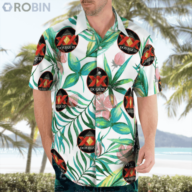 Dos Equis beer Hawaiian Shirts Beach Short